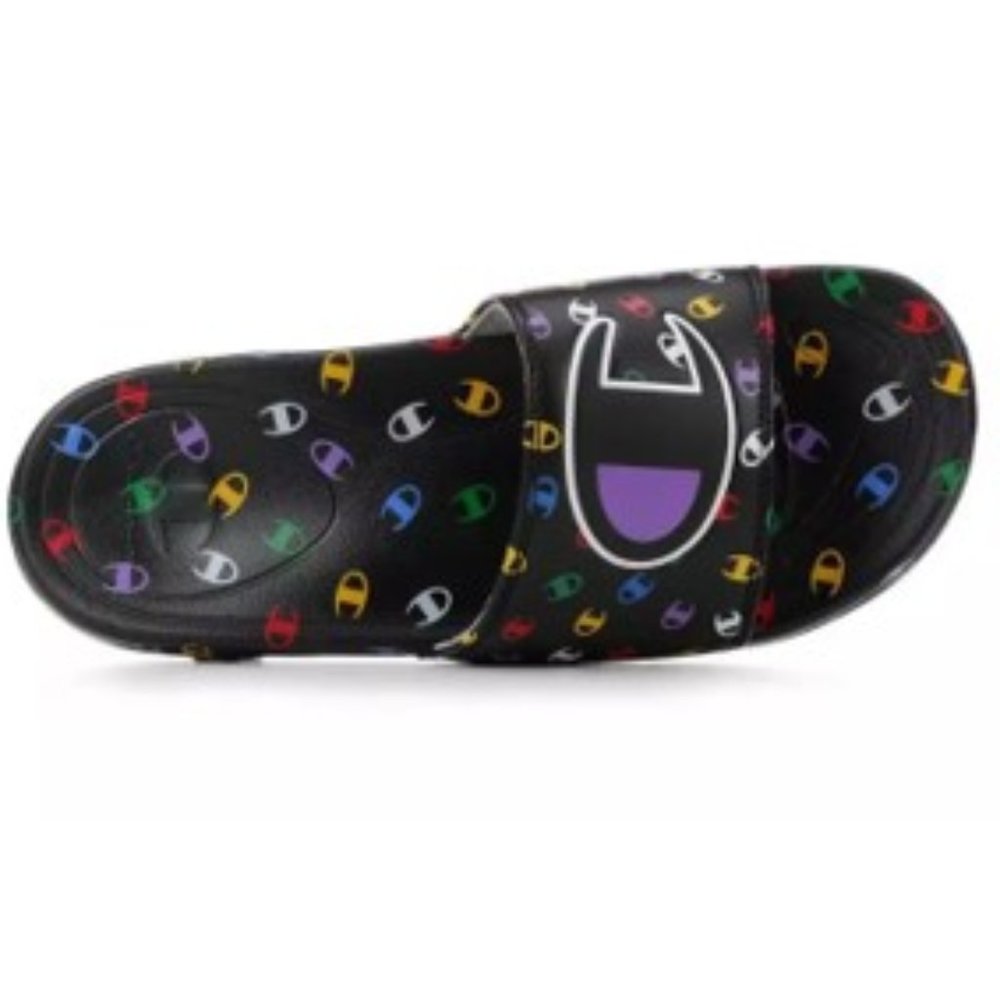 Champion MEGA TOSS C Pop MULTI Women's Slides New in Box w/Tags - Picture 2 of 11
